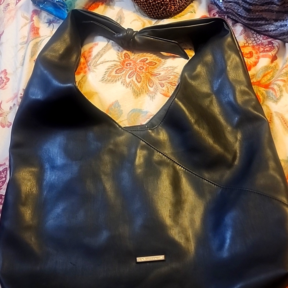 ****SOLD***New York & Co Soft Faux Leather Hobo Bag